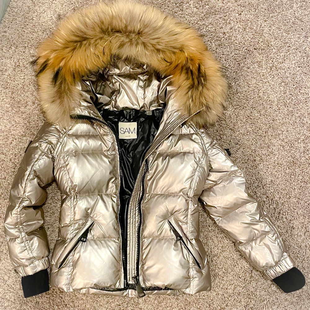 SAM. Little girls/toddler Blake coat size 4T New